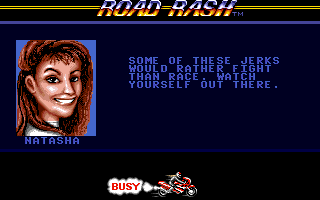 Road Rash screenshot 4 for Sega Master System